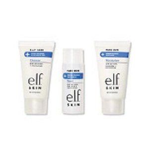 ELF PURE SKIN Travel 3 piece set NEW IN BAG